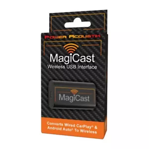 Power Acoustik MagiCast MC-1 Wireless CarPlay / Android Auto USB Interface - Picture 1 of 5