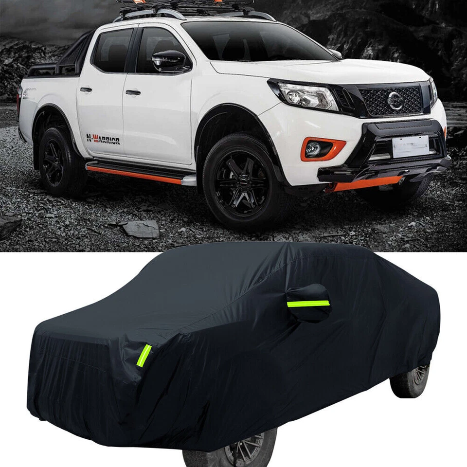 Cubierta de camioneta exterior lluvia polvo protección UV para Nissan Frontier 1998-2022 Foto 1 de 4