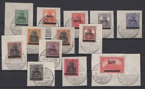 (WH22418) SAAR-GEBIET - 1920, MI 4/17, GEBRAUCHT AUF PAPIER, CV 437€, SIEHE SCAN - Bild 1 von 1