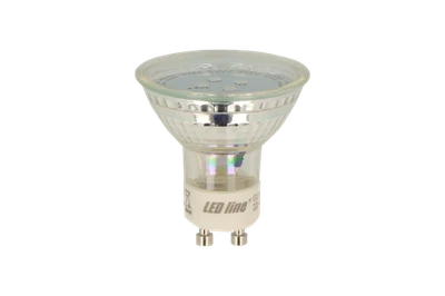 LED-line® LED GU10 1W Reflektor 60lm 120° Glas 220-260V Warmweiß 2700K - Bild 1 von 3