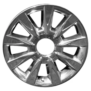 17x7.5 9 Spoke New Aluminum Wheel; Replica Cladded Chrome 560-03804 - Picture 1 of 1
