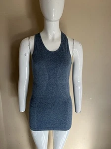 ZYIA Active Copper Charged Racerback Tank Size Small Blue - Picture 1 of 7