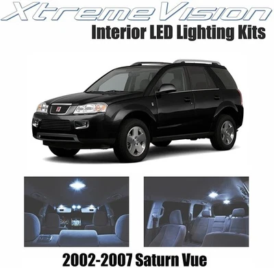 XtremeVision Interior LED for Saturn Vue 2002-2007 (9 Pieces) Cool White... - Image 1 of 4