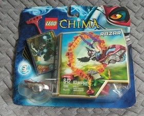 LEGO Set 70100 Legends of Chima Razar Ring Of Fire Speedorz BRAND NEW