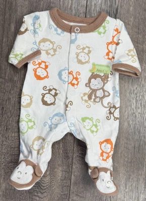 Ropa de bebé niño Mine Carter's prematuro mono con patas traje Foto 1 de 4