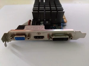ASUS NVIDIA GeForce GT 730 (2 GB) (GT730-SL-2GD3-BRK) Graphics Card fanless - Picture 1 of 3