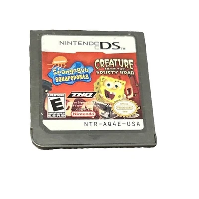 SpongeBob SquarePants Creature From the Krusty Krab Nintendo DS Game Cartridge - Image 1 of 2