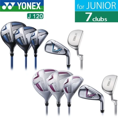 for Junior. YONEX GOLF JAPAN 2026 J120 Club Set 1W,FW,HY,7I,9I,Sw,PT - Image 1 of 4