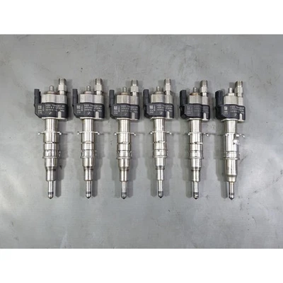 BMW E90 F01 N54 N63 2007-2015 juego de 6 inyectores directos de combustible índice 8 y 5 OEM Foto 1 de 4