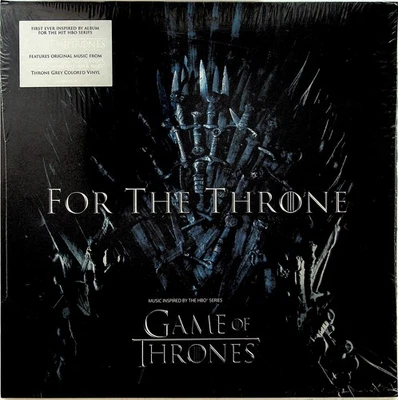 GAME OF THRONES For The Throne 2-LP NEW** Grey Vinyl Ellie Goulding Maren Morris - Image 1 of 3