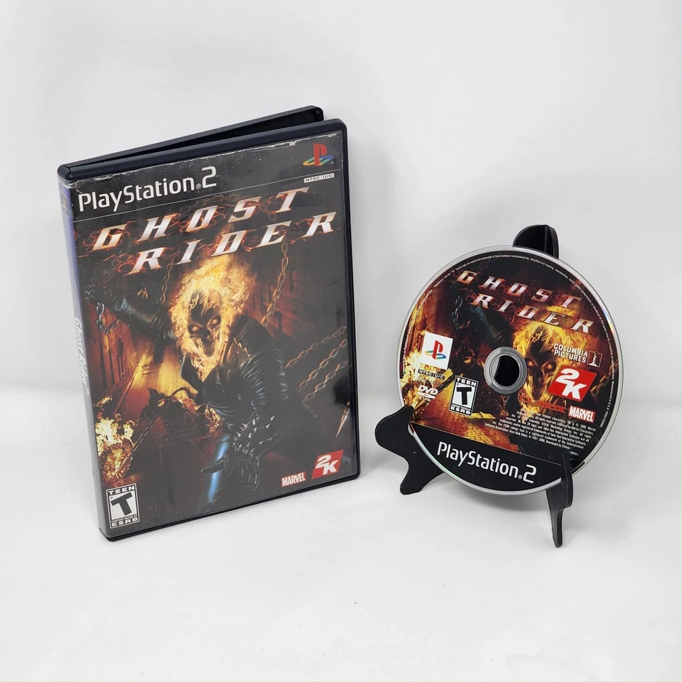 Ghost Rider (Sony PlayStation 2 PS2) No Manual - TESTED - Image 1 of 4