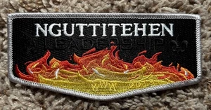 Nguttitehen Lodge 205 2013 Leadership Flap Patch Boy Scout - Picture 1 of 2