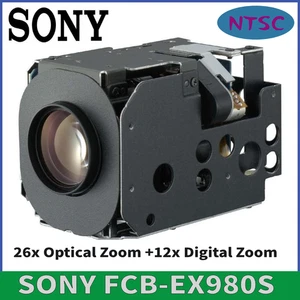 SONY FCB-EX980S 26x Optical Zoom Block Camera CCTV System Analog Camera Module - Picture 1 of 9