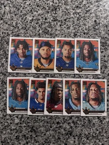 (9) Lote de fútbol americano Donruss 2024 NFL lote Gridiron Kings Harrison Jr Nabers Coleman - Imagen 1 de 1