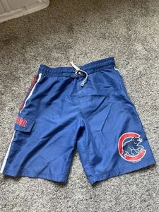 Chicago Cubs Youth Swim Trunks Size 10/12 - Picture 1 of 5
