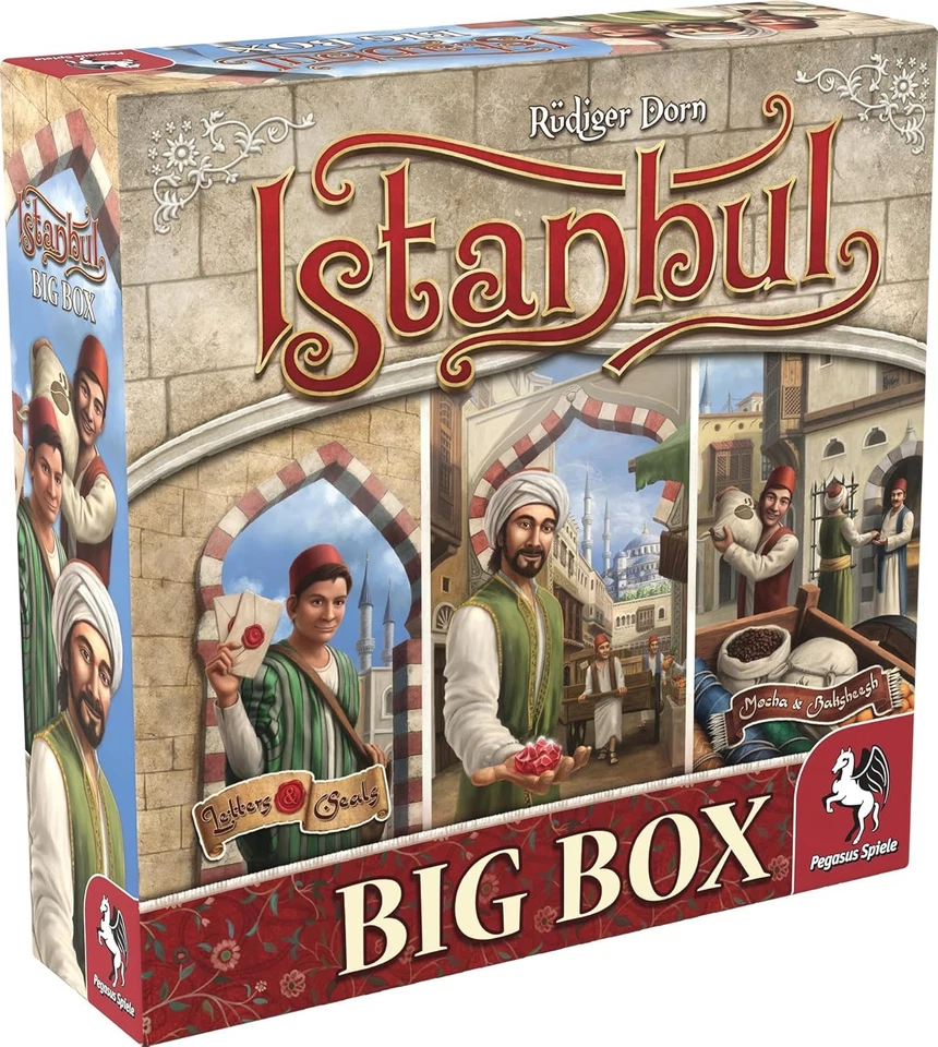 Juegos Pegasus: Istanbul: Big Box - Juego de mesa Foto 1 de 1