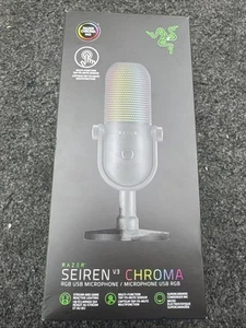 Razer Seiren V3 Chroma RGB USB Microphone (NEW) Open Box - Afbeelding 1 van 8