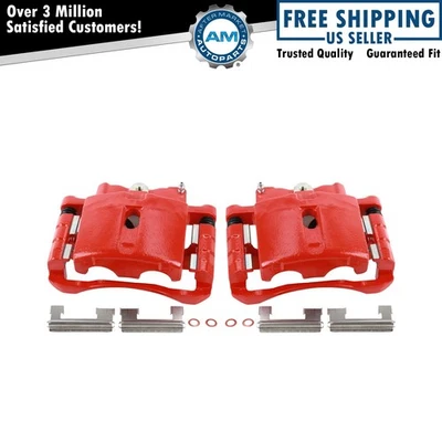 Комплект тормозных суппортов подходит для Cadillac 99-13 Chevrolet GMC 03-09 Hummer 2007-2006 годов выпуска - Изображение 1 из 4