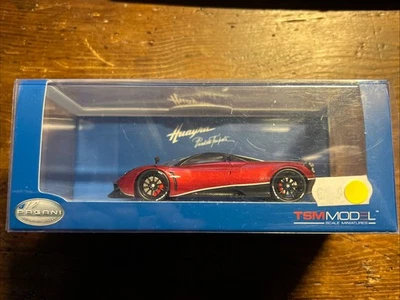 TSMmodel  PAGANI HUAYRA  Pacc.Tempesta 2016  Red  Scala 1/43  Cod.430185  OVP - Immagine 1 di 3