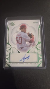 2024 Leaf Trinity Jurrangelo Cijntje Auto Green # 17/25 - Picture 1 of 4