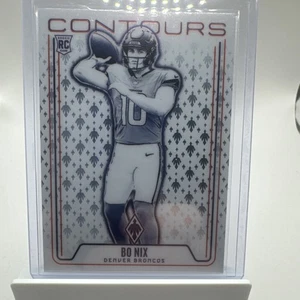 2024 Panini Phoenix - Contours Bo Nix #CON-BNX (RC) - Picture 1 of 2