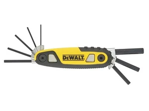 Dewalt - Metric Folding / Locking Hex Key Set, 8 Piece - Picture 1 of 1