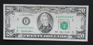 1993 $20 Federal Reserve Note/Richmond/F-2079E/about uncirculated - Picture 1 of 8