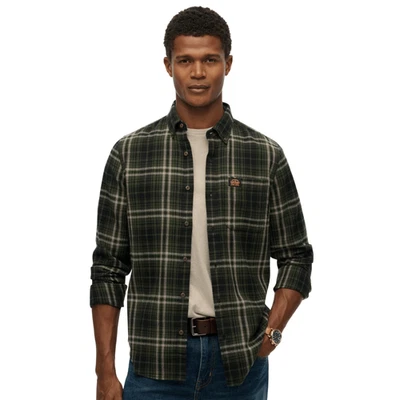 Superdry Mens Lumberjack Long Sleeve Shirt - Image 1 of 4