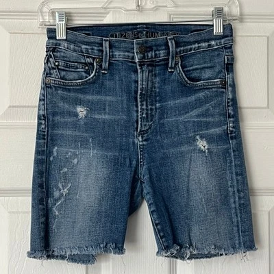 Citizens of Humanity Rocket High Rise Skinny Cutoffs - Size 27 - Image 1 of 4