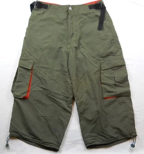Vintage 90s Macgear Shorts Mens 34 Cargo Outdoor Hiking Utility Pockets Belted - Picture 1 of 10