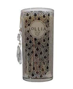 Lollia Luminary 5” Tall Candle No. 21 Calm 8 oz. Made in USA - New - No box - Picture 1 of 9