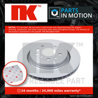 2x Brake Discs Pair Vented fits SAAB 9-3 YS3, YS3F 2.0 Rear 02 to 15 292mm Set
