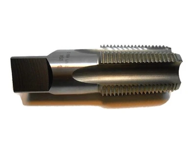 Brubaker 1-11-1/2 NPT High Speed Steel Pipe Tap Right Hand Taper Pipe 1"-11-1/2 - Image 1 of 3