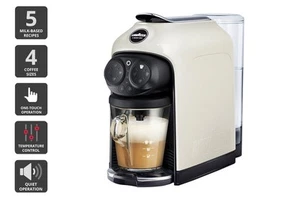 Lavazza A Modo Mio Deséa Coffee Machine (White Cream), Coffee Machines, - Picture 1 of 15