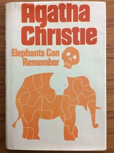 Scarce 1972 Strange Foreign Edition AGATHA CHRISTIE Elephants Can Remember - Imagen 1 de 5