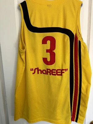 Shareef Abdur Rahim Hawks Jersey XXL Check Photos Yellow Red - Image 1 of 4