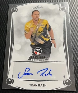 2023 Leaf PBA Sean Rash Premier Edition Base Autograph Card #BA-SR1 - Picture 1 of 3