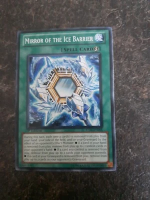 Mirror Of The Ice Barrier Spell Card 1st Edition YuGiOh Card STBL-EN055 - Image 1 of 2