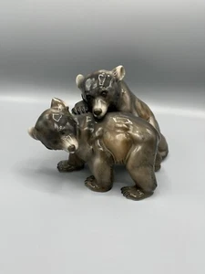 Rosenthal Germany Figur Braunbär Jungtiere Top Neuwertig (sehr selten) - Bild 1 von 3