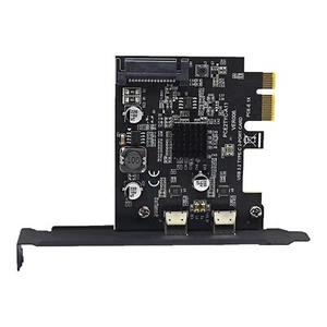 USB3.2 10Gbps PCI Type C Expansion Card High Performance Convenient Installation - Picture 1 of 4