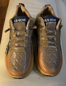 BLS-ECKE AIR leather slip on sneakers Running Shoes Men’s size 43 / 9 US - Picture 1 of 4