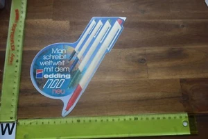 Alter Aufkleber Büro Schule Kugelschreiber Füller Stifte Filzschreiber EDDING - Bild 1 von 2