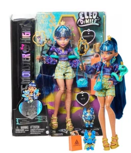 Monster High Cleo De Nile con Hissette & Tut Muñeca 12" + Ropa y Accesorios - Imagen 1 de 1