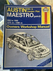 Austin Maestro Haynes Workshop Manual 1983/1985 models . - Picture 1 of 1