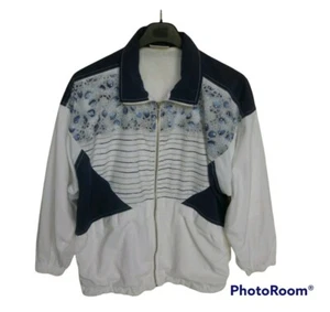 BELLISSIMA GIACCA TUTA SERGIO TACCHINI TAGLIA 42 VINTAGE 90'S TRACKTOP LOGO - Picture 1 of 9