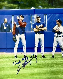 John Rocker Signed 8X10 Photo Atlanta Braves All-Star COA “F*CK NY” Inscription - Picture 1 of 1