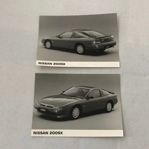 Nissan 200SX Sports Car Factory Press Photo Photograph Lot of 2 Nissan 200 SX - Picture 1 of 5