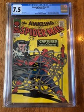 AMAZING SPIDER-MAN #25 (1965)  CGC 7.5 OW/W. 1ST MARY JANE CAMEO / PROF. SMYTHE!