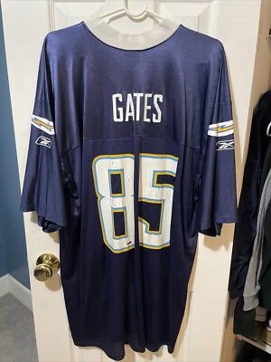 Antonio Gates San Diego Chargers Reebok Men’s Blue Jersey Size XL - Image 1 of 2