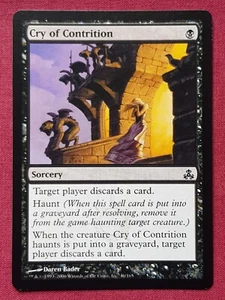 Magic The Gathering GUILDPACT CRY OF CONTRITION black card MTG - Picture 1 of 2